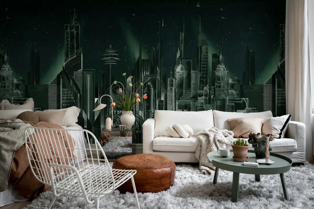 Boutique Wallpaper Installation